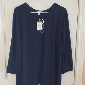 Women's navy shirt